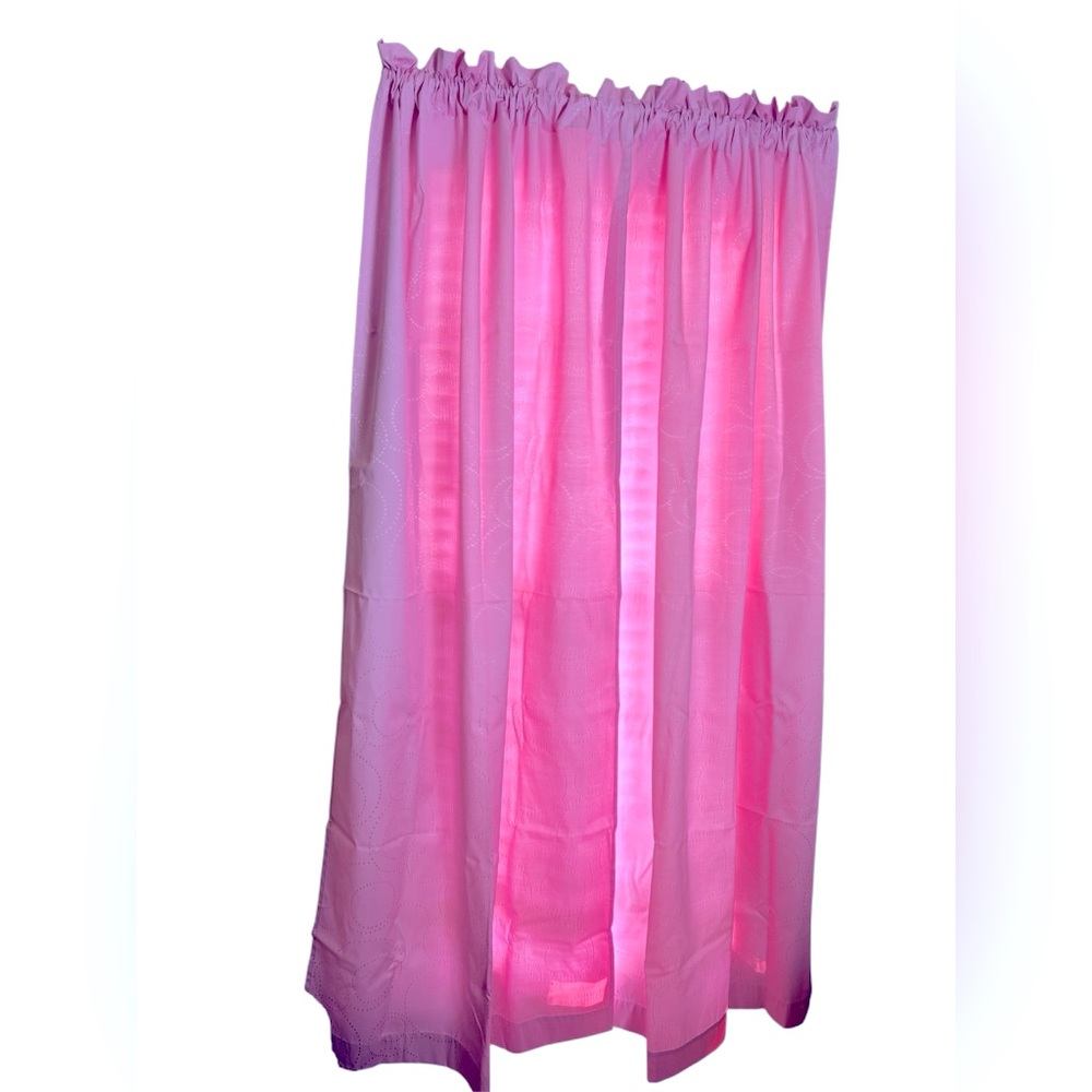 Room darkening drapes Pink 84 length 2 panels